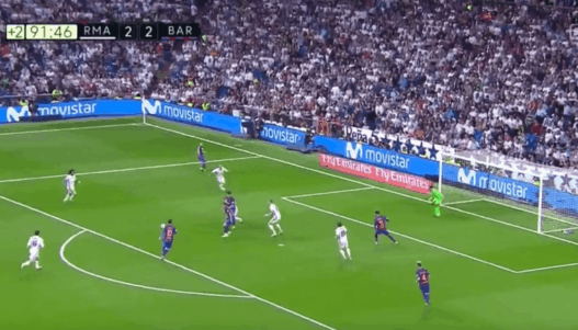 Lionel Messi arrache la victoire pour le FC Barcelone à la 92e minute !