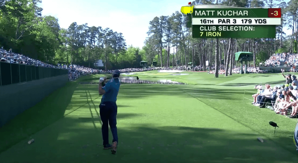 Matt Kuchar réalise un superbe trou en un seul coup