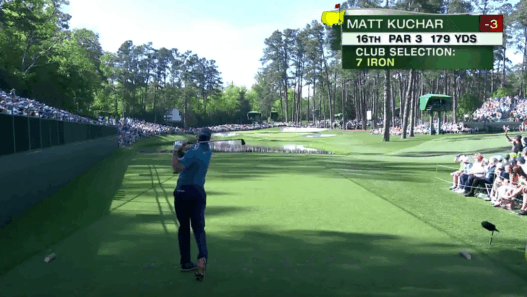 Matt Kuchar réalise un superbe trou en un seul coup