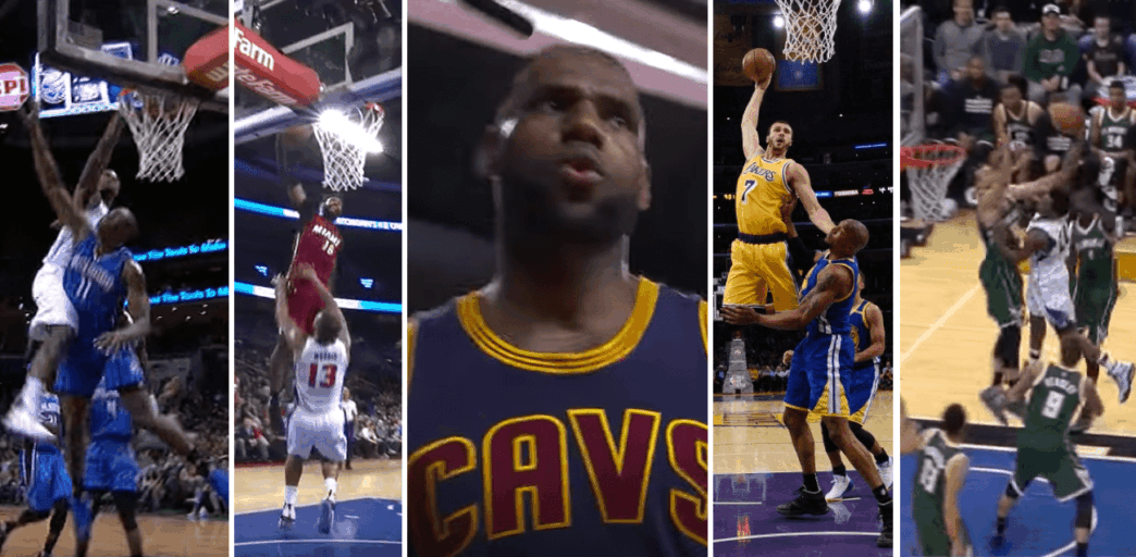 La NBA sort le mix des meilleurs dunks de la saison 2016-2017 !