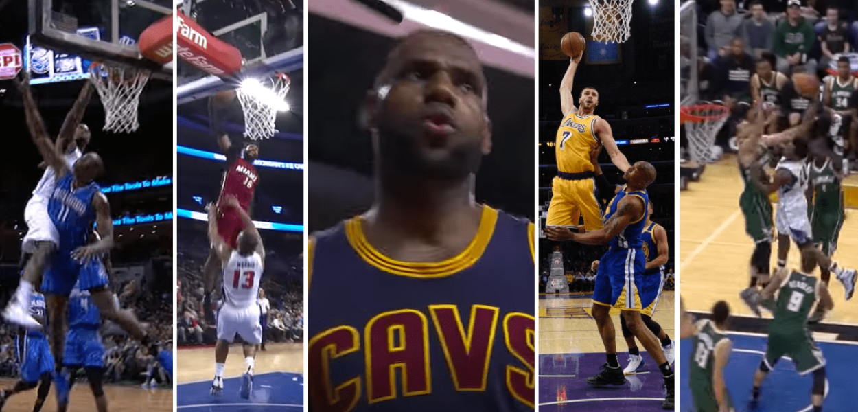 La NBA sort le mix des meilleurs dunks de la saison 2016-2017 !