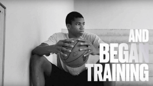 La vidéo hommage de Nike au destin extraordinaire de Giannis Antetokounmpo