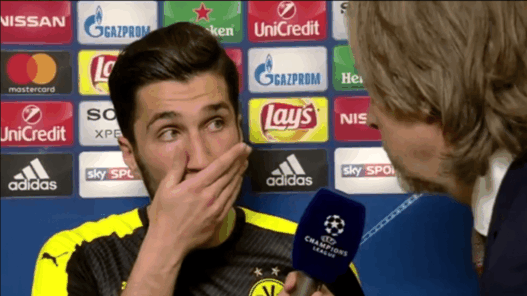 Nuri Sahin choqué et au bord des larmes après Dortmund-Monaco