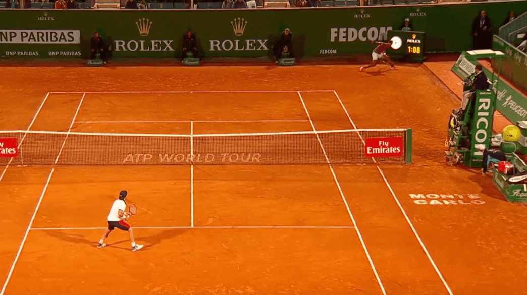 Le point de titan de Rafael Nadal contre Diego Schwartzman