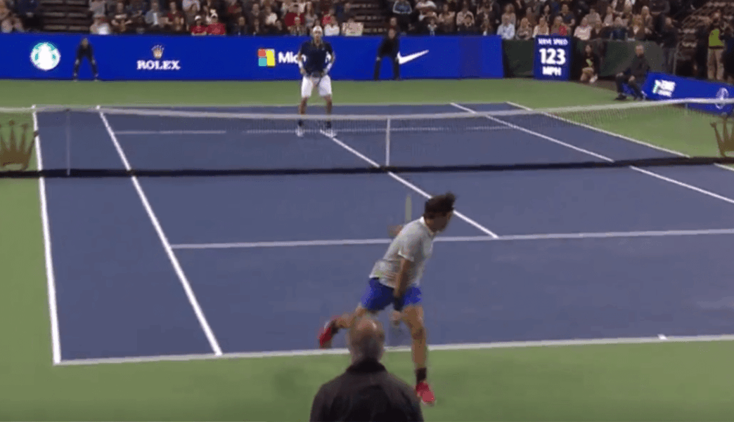 Roger Federer John Isner