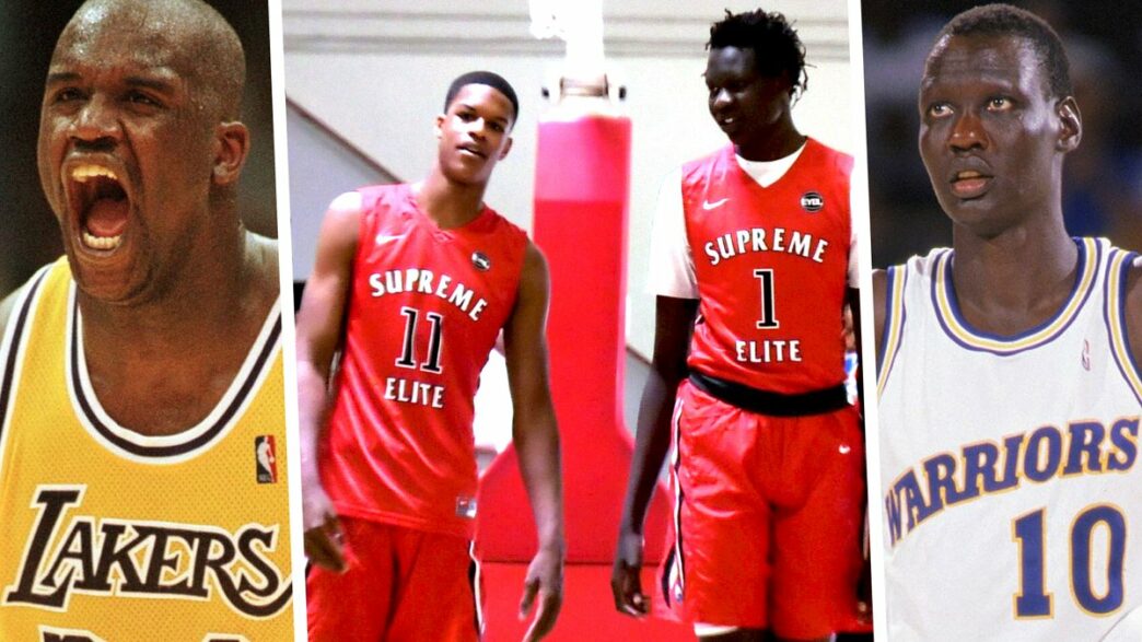 Shareef O'Neal et Bol Bol, les fils du Shaq et Manute Bol font un carnage