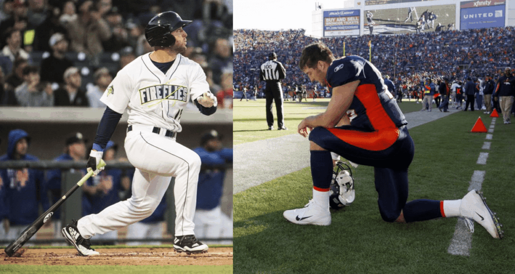 L’incroyable reconversion de Tim Tebow – de la NFL au Baseball