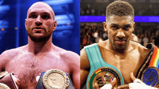 Tyson Fury et Anthony Joshua commencent à se chauffer