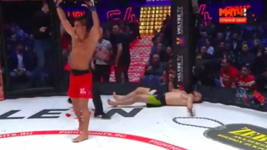 Fight Nights Global 64 - Ali Bagautinov terminé à la cloche par Tyson Nam