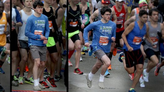 En crocs, Benjamin Pachev termine un semi en 1h11