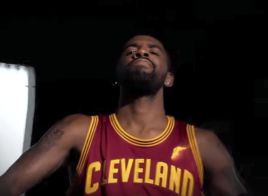 Cleveland Cavaliers Goodyear sponsor maillot