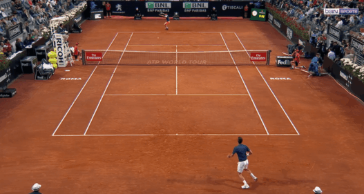 L’échange magnifique remporté par Dominic Thiem face à Djokovic