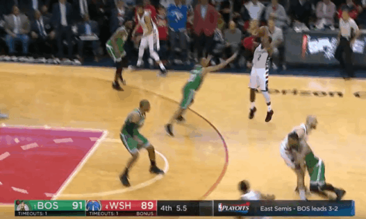 L’énorme Game Winner de John Wall pour forcer le Game 7