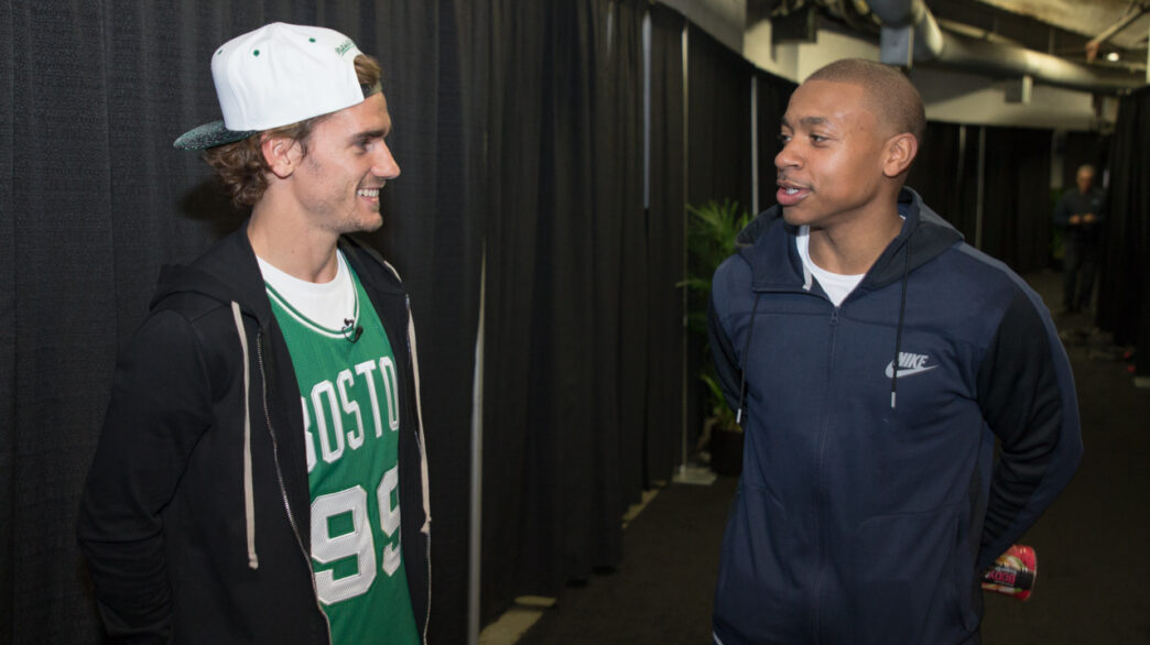 Antoine Griezmann a rencontré Isaiah Thomas après le Game 5
