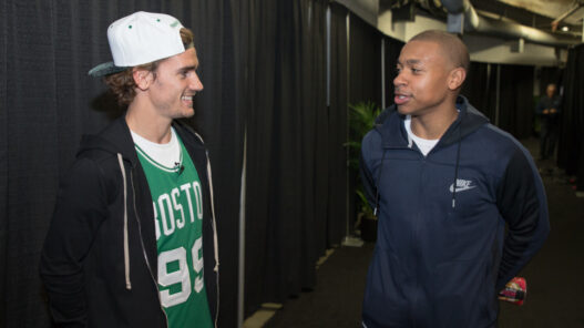 Antoine Griezmann a rencontré Isaiah Thomas après le Game 5