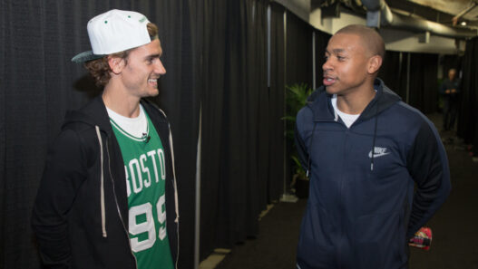 Antoine Griezmann a rencontré Isaiah Thomas après le Game 5