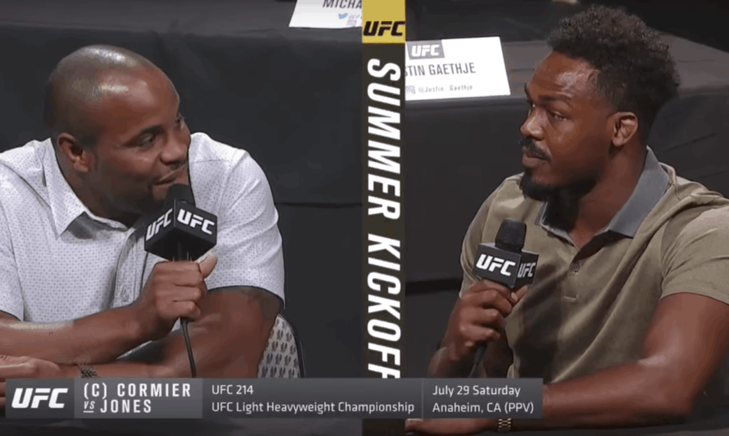 Jon Jones et sa leçon de trashtalk à Daniel Cormier