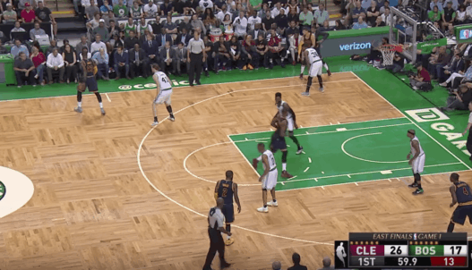 LeBron James n’a pas respecté la défense de Kelly Olynyk