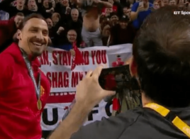 Un supporter de Manchester United est prêt à tout pour Zlatan Ibrahimovic