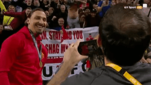 Un supporter de Manchester United est prêt à tout pour Zlatan Ibrahimovic