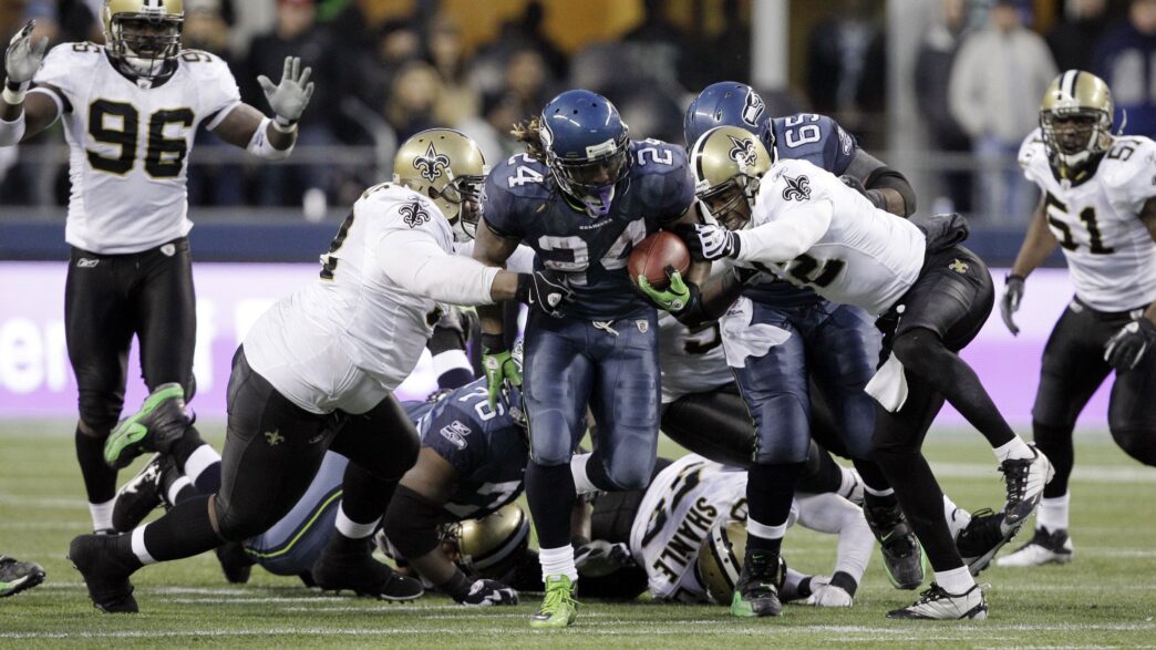 Marshawn Lynch raconte son Beast Quake contre les New Orleans Saints