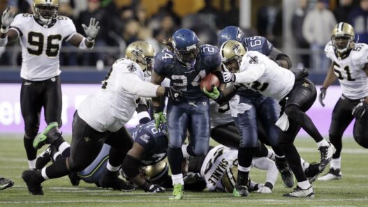 Marshawn Lynch raconte son Beast Quake contre les New Orleans Saints
