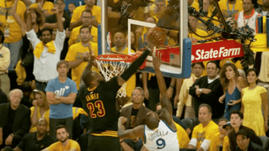 La NBA dévoile le top 10 des deux dernières Finales Warriors vs. Cavs