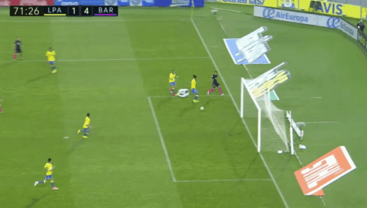 Le superbe but de Neymar contre Las Palmas