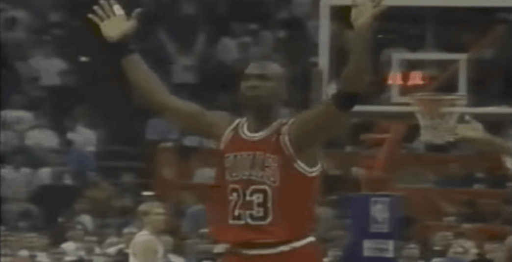 The Shot II Michael Jordan Cavs