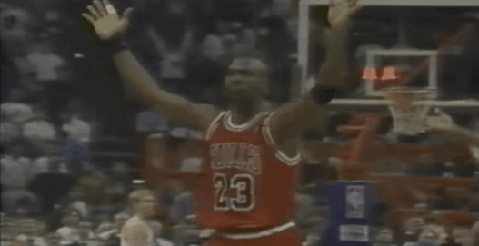 The Shot II Michael Jordan Cavs