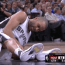 La blessure de Tony Parker face aux Rockets