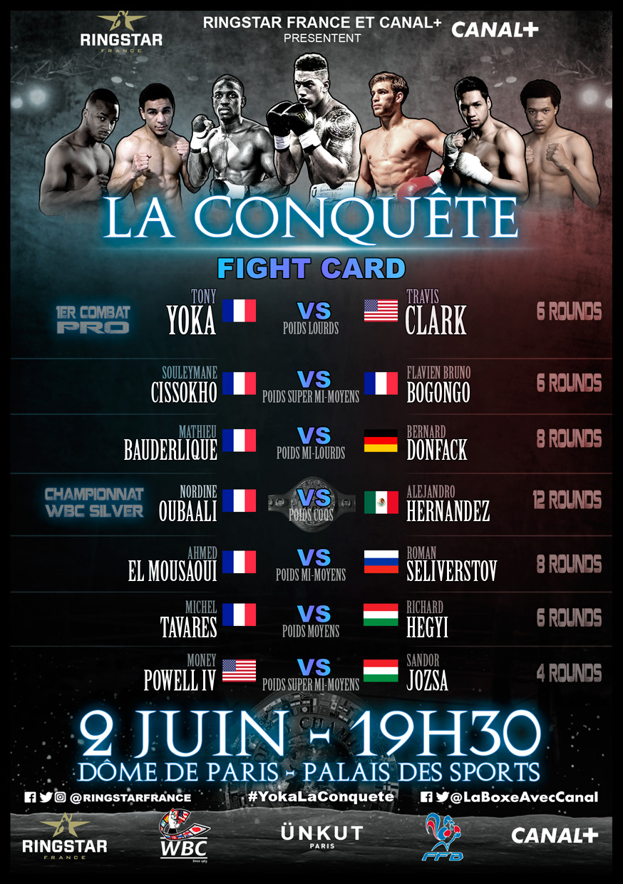 Tony Yoka La Sueur Ringstar France