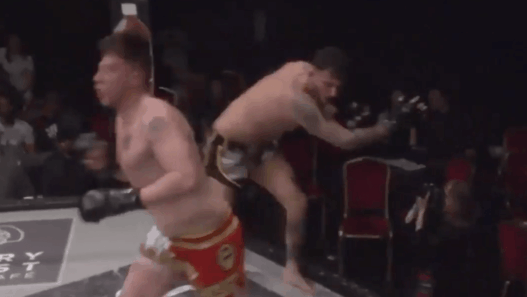 MMA – il perd par TKO après avoir passé son temps à fuir