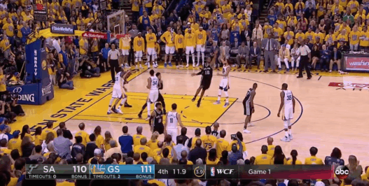 Les Golden State Warriors s’imposent à l’arraché contre les Spurs