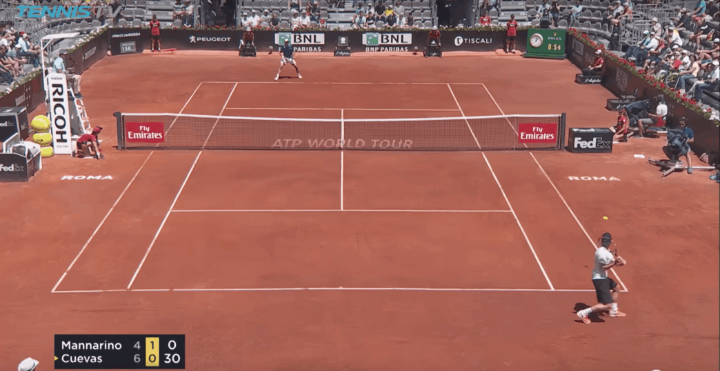 amorti retro Adrian Mannarino Pablo Cuevas