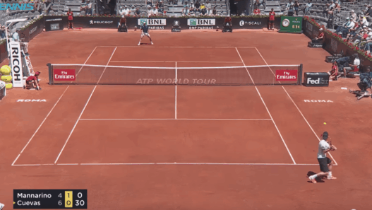 amorti retro Adrian Mannarino Pablo Cuevas