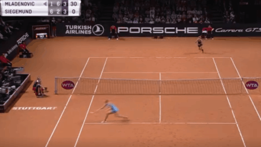 Le fabuleux revers de Mladenovic contre Siegemund