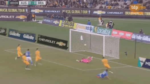 Le Brésil ouvre le score contre l’Australie après 12 secondes