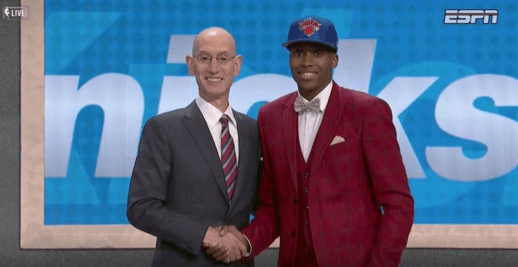 Frank Ntilikina sélectionné en 8e position de la Draft par les Knicks !