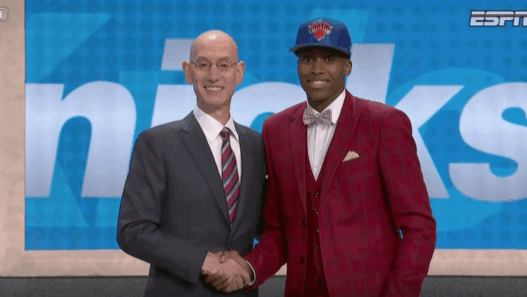 Frank Ntilikina sélectionné en 8e position de la Draft par les Knicks !