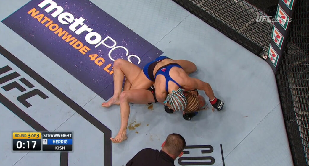 L’accident de Justine Kish aurait dû lui coûter le combat