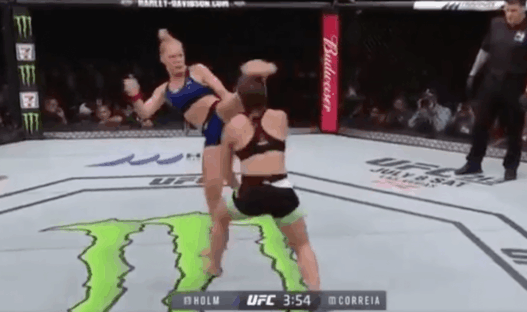 Holly Holm s’impose contre Bethe Correia