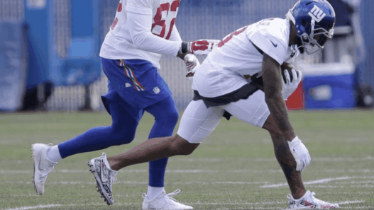 Odell Beckham Jr. envoie un message aux médias avec ses crampons