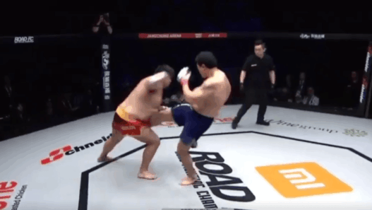 Road FC 39 – le combat se termine après un énorme coup dans les parties