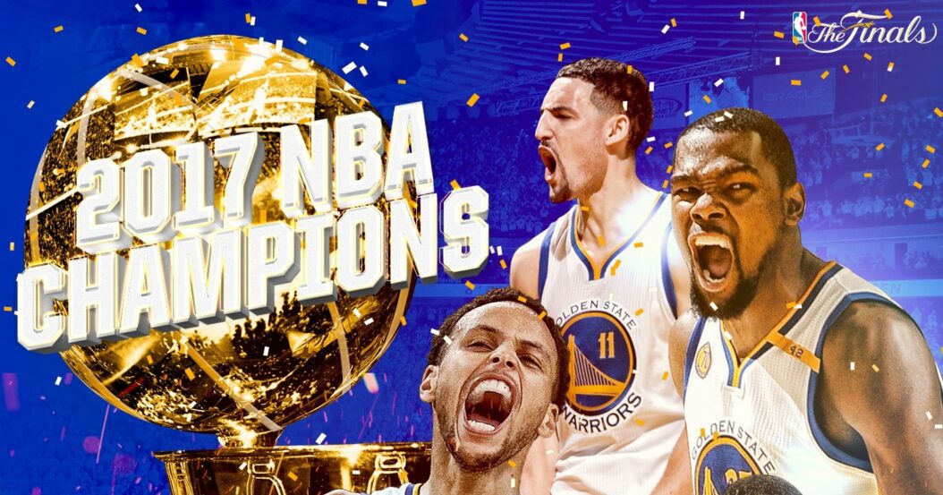 Les Golden State Warriors sont champions NBA 2017