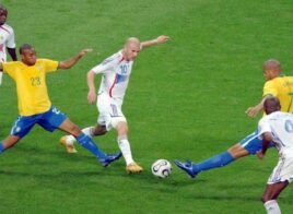 La performance gigantesque de Zinédine Zidane face au Brésil en 2006