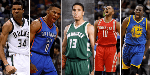 Tous les trophées des premiers NBA Awards