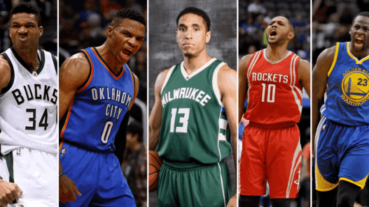 Tous les trophées des premiers NBA Awards