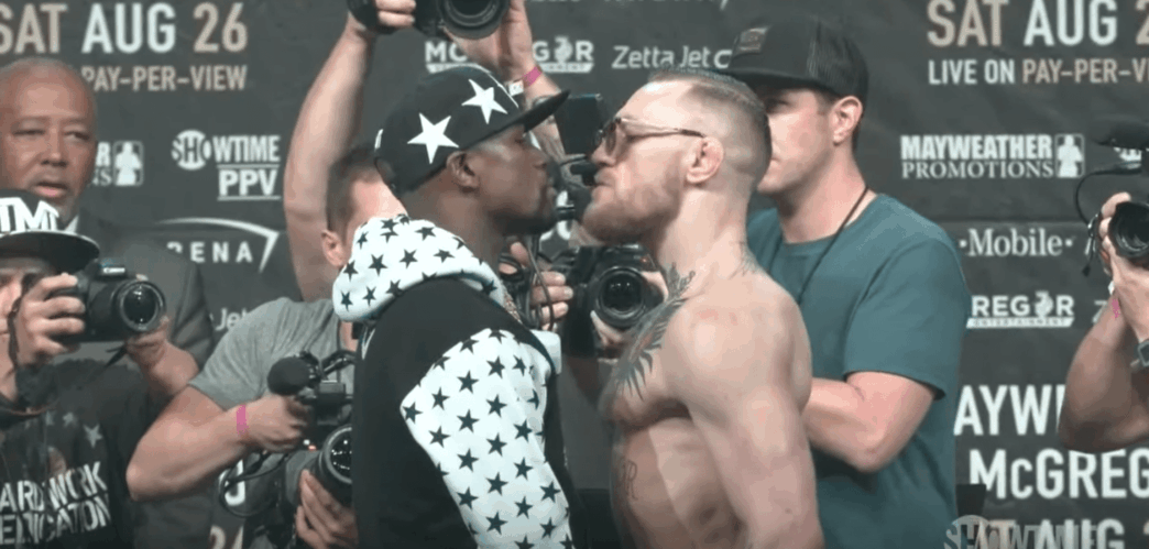 Conor McGregor et Floyd Mayweather en roue libre à New York