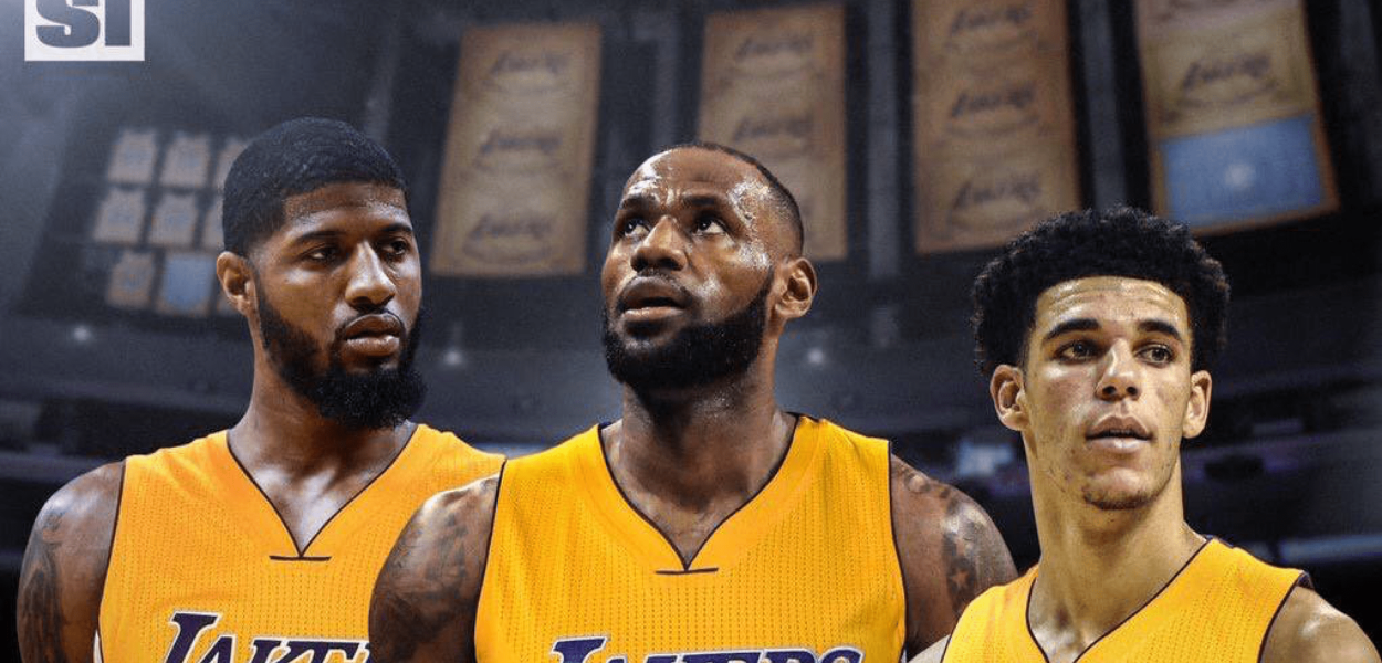 Les Lakers vont viser Paul George et LeBron James en 2018